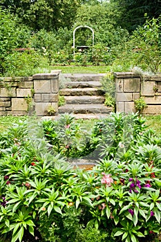 Gardens of Barnes Museum Philadelphia, Pennsylvania