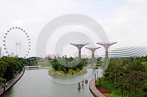 Gardens by the Bay in Singapore