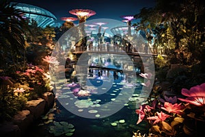 Gardens by the bay in Singapore travel destination picture