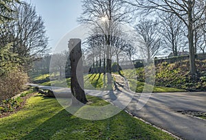 Gardens in Beaumont Park, Huddersfield