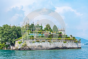 Gardens of the Borromeo Palace on Isola Bella, Italy