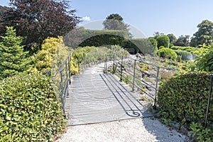 The gardens at Brodsworth Hall, Doncaster, England