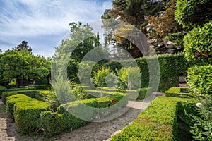 Gardens of Casa del Chapiz House - Granada, Andalusia, Spain photo