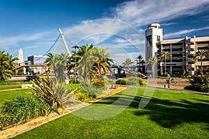 Gardens at the Convention Center in San Diego, California.