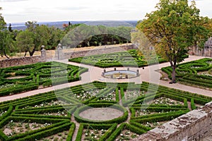 Gardens of the Friars, San Lorenzo de El Escorial in Spain