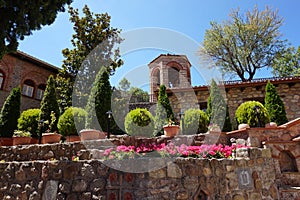 Gardens in Monasteries in Greece