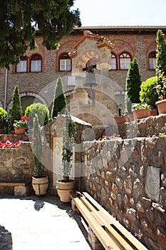 Gardens in Monasteries in Greece