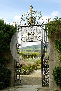 The Gardens at Powerscourt, the walled gardens photo