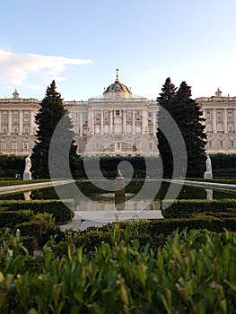 Gardens and Royal Palace of Madrid