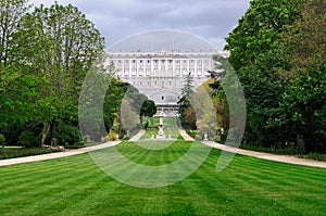 Gardens of the Royal Palace, Madrid, Spain