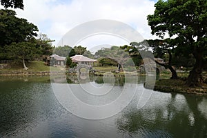 The gardens of Shikina-en, Naha, Okinawa