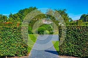 Gardens at Sofiero palace in Sweden