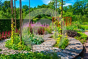 Gardens at Sofiero palace in Sweden