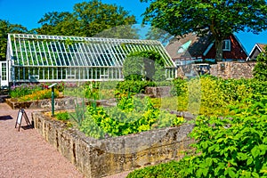 Gardens at Sofiero palace in Sweden