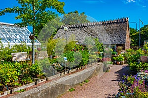 Gardens at Sofiero palace in Sweden