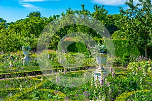 Gardens at Sofiero palace in Sweden