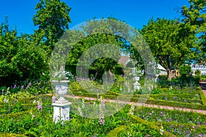 Gardens at Sofiero palace in Sweden