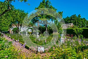 Gardens at Sofiero palace in Sweden