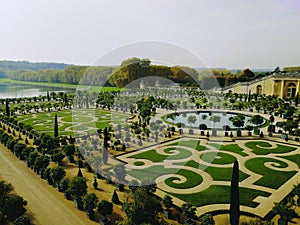 Gardens of versailles at Paris