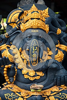 Hindu God Ganesha. Ganesha Idol. photo