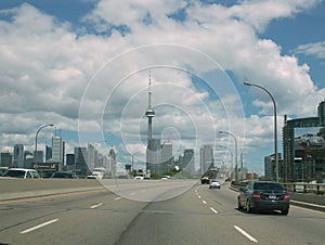 Gardiner Expressway Toronto Ontario Canada