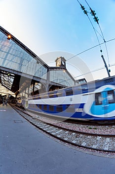 Saint Lazare Station in Paris photo