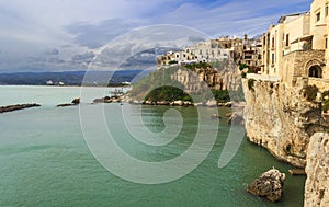 Gargano coast: bay of Vieste,(Apulia) ITALY.