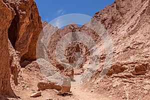 Garganta del Diablo Atacama desert Chile photo