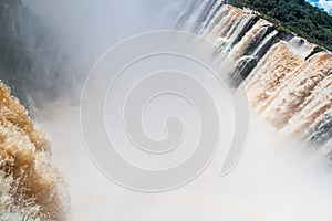 Garganta del Diablo at Iguacu Iguazu falls