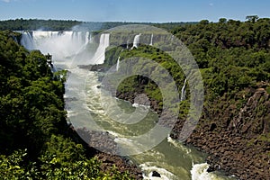 Garganta del diablo at the iguazu falls photo