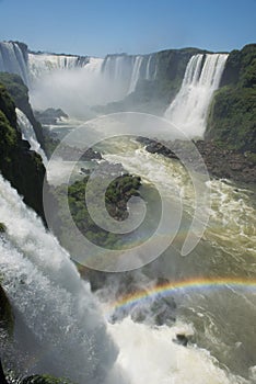 Garganta del diablo at the iguazu falls