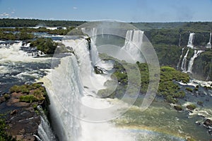 Garganta del diablo at the iguazu falls