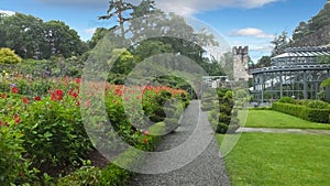 Gargens at Glenveagh Castle John Adair`s Co. Donegal Derryveagh