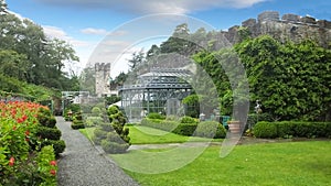 Gargens at Glenveagh Castle John Adair`s Co. Donegal Derryveagh photo