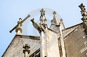 gargoyle of Basilica of Saint Urban of Troyes