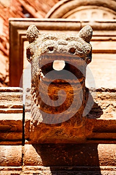 Gargoyle in the church of San Carlos del Valle