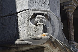 Gárgola en monasterio de de cristo, 