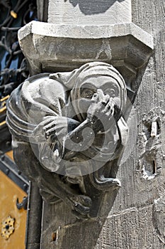 Gargoyle on the New Town Hall in Munich