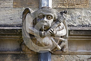 Gargoyle at Univeristy of Oxford