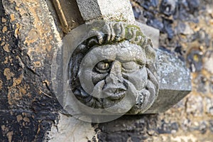 Gargoyle on Waltham Abbey Church