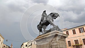 Garibaldi Bronze statue in Rovigo