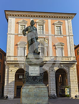 Garibaldi monument in Pisa, Italy.