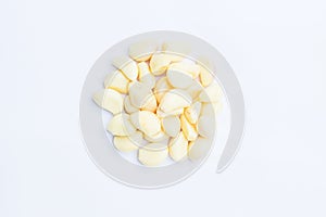 Garic in isolate on white.