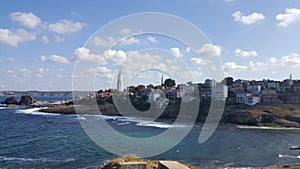 Garipce village Rumeli Lighthouse  is a little fishing town