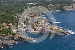 Garipce Village, view from the helicopter. Garipce Village. Garipce is a village in Sariyer district of Istanbul Province, Turkey