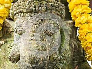 Garland on The Old Stone Ganesha