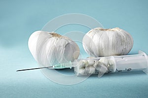 Garlic as natural antibiotic