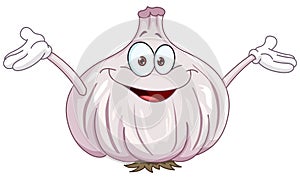 Garlic cartoon