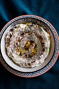 Garlic confit labneh