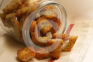 Garlic Croutons